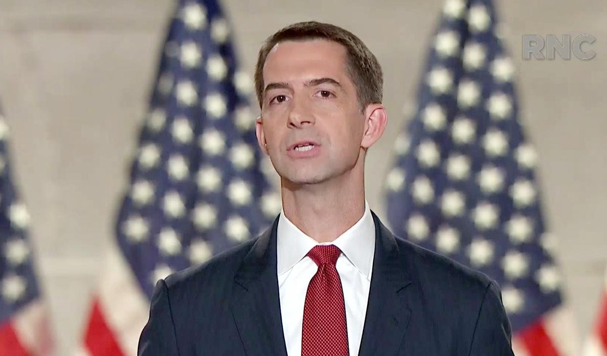 Sen. Cotton: Time to Send Troops Guarding Capitol Home