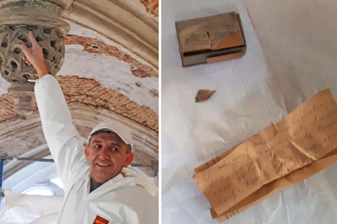Worker Finds Note Hidden in the Roof of a Church From 1941 With Advice for Future Generations