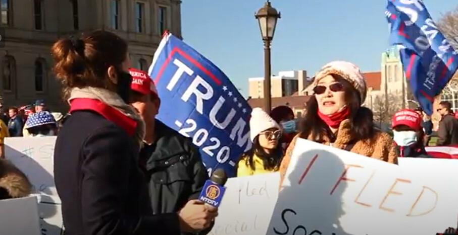 Trump Supporter From China Is Encouraged by President’s Fight for Election Integrity