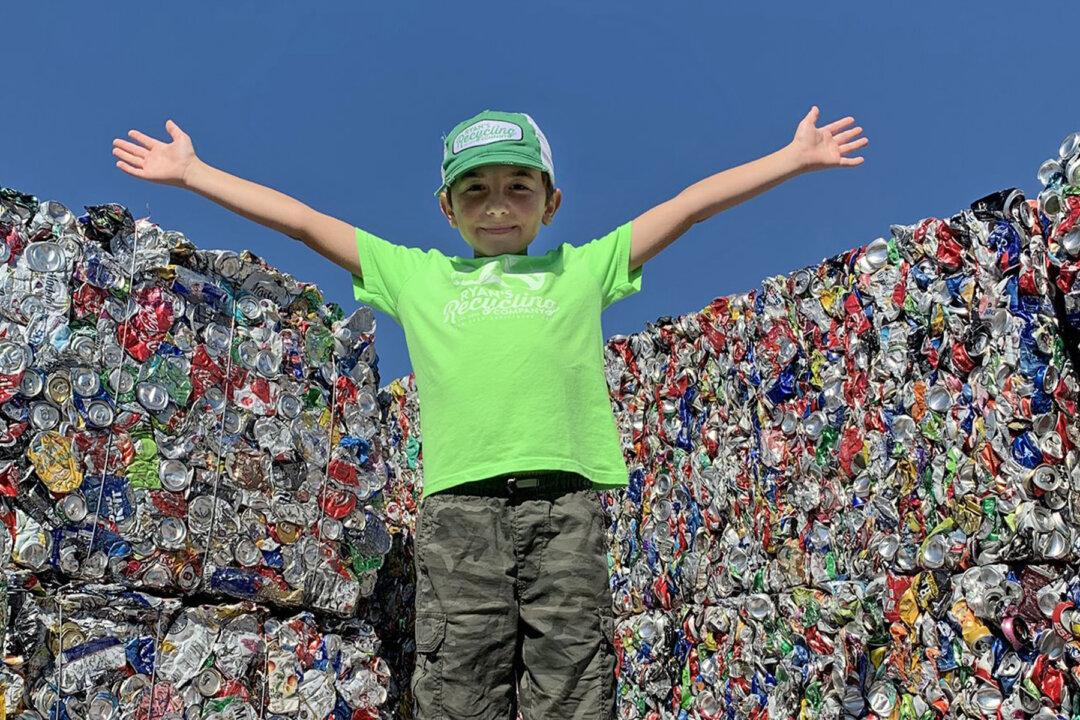 Boy Who Started His Company When He Was 3.5 Years Old Has Recycled Over 1 Million Cans