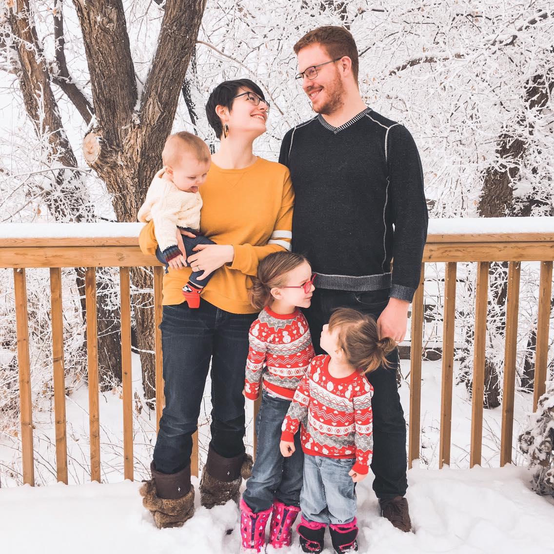 Carson with his family. (Courtesy of <a href="https://www.instagram.com/citygirl_countrydreams/">Teresa LaFrance</a>)