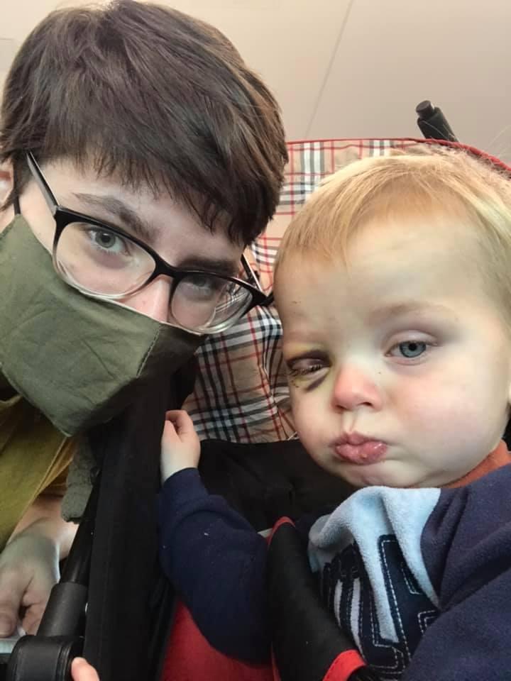 Carson with his mother, Teresa. (Courtesy of <a href="https://www.instagram.com/citygirl_countrydreams/">Teresa LaFrance</a>)