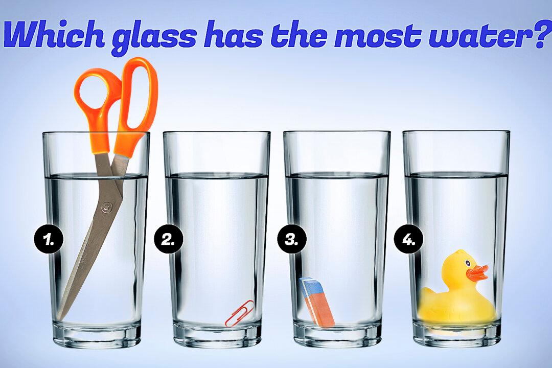 Which Glass Has the Most Water? You May Be a Genius If You Can Solve This Expert Problem