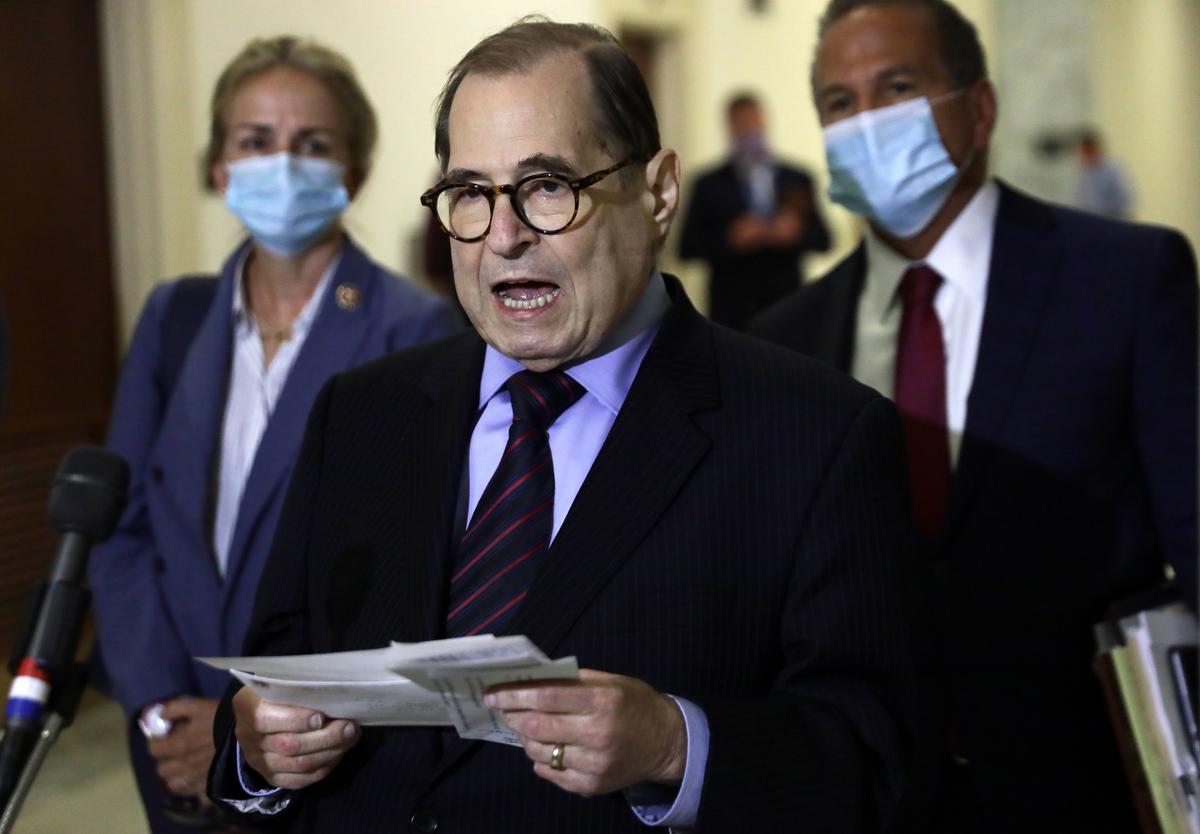 Nadler Announces House Probe Into DOJ’s Data Seizures From Lawmakers and Journalists