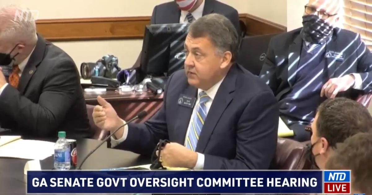 Georgia State GOP Senators Stress Need for Ballot Signature Audit