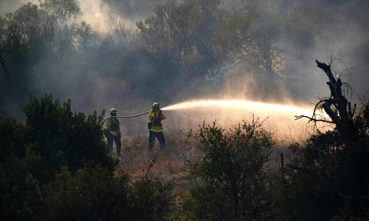 Orange County’s Bond Fire More Than Half Contained