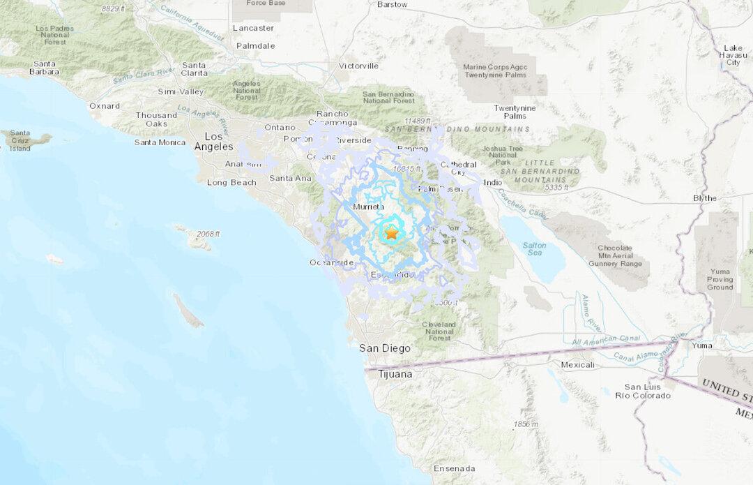 3.7 Magnitude Earthquake Near California’s Aguanga
