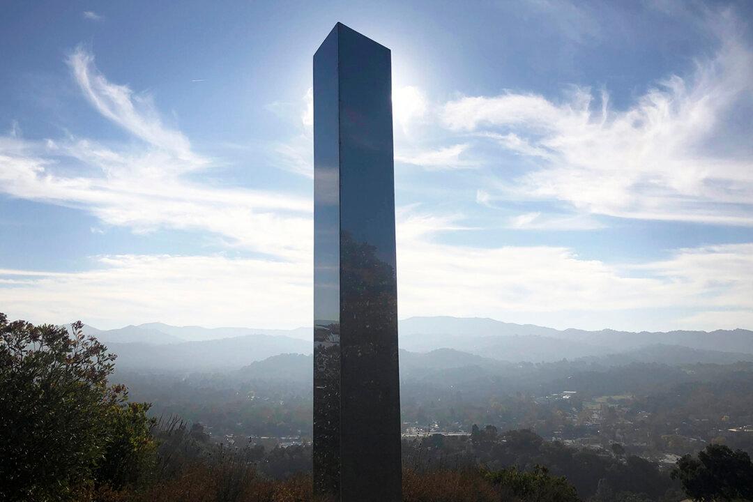 Another Mysterious Metal Monolith Pops Up in California After Finds in Utah, Romania