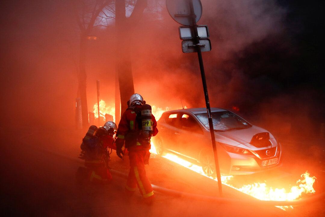 Violence Erupts During Paris Protest Against Police Brutality