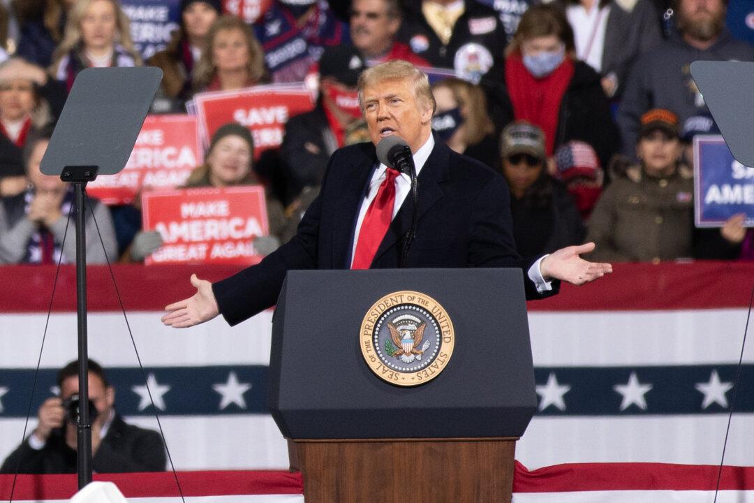 Trump at Georgia Rally: ‘You Can’t Ever Accept When They Steal, Rig, Rob’