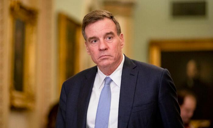 Sen. Mark Warner Says Draft Stimulus Bill Could Be Ready as Soon as Monday