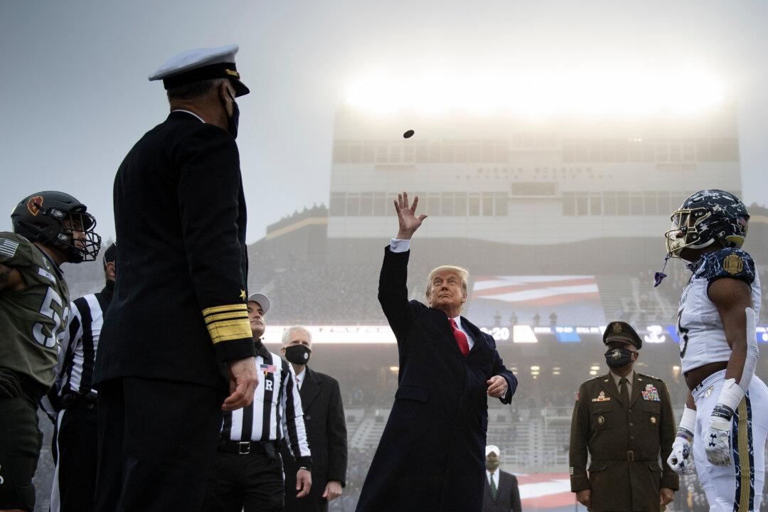 Trump Attends Army-Navy Football Game at West Point