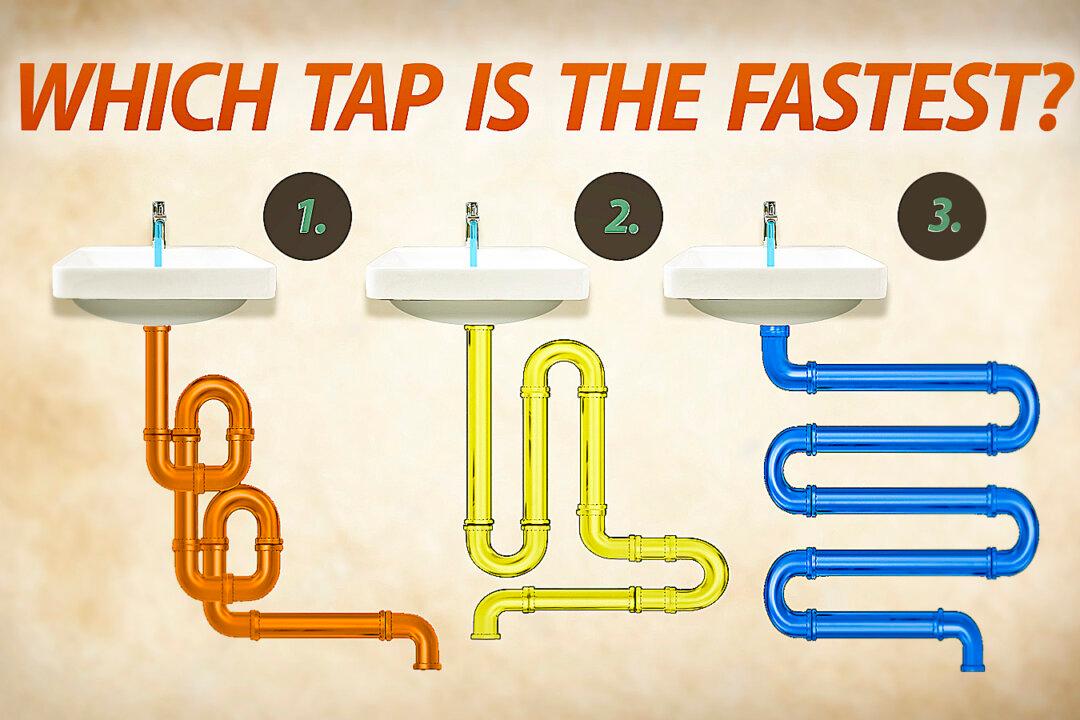 Can You Determine Which of the 3 Taps Drains the Fastest? Only Experts Can Solve This