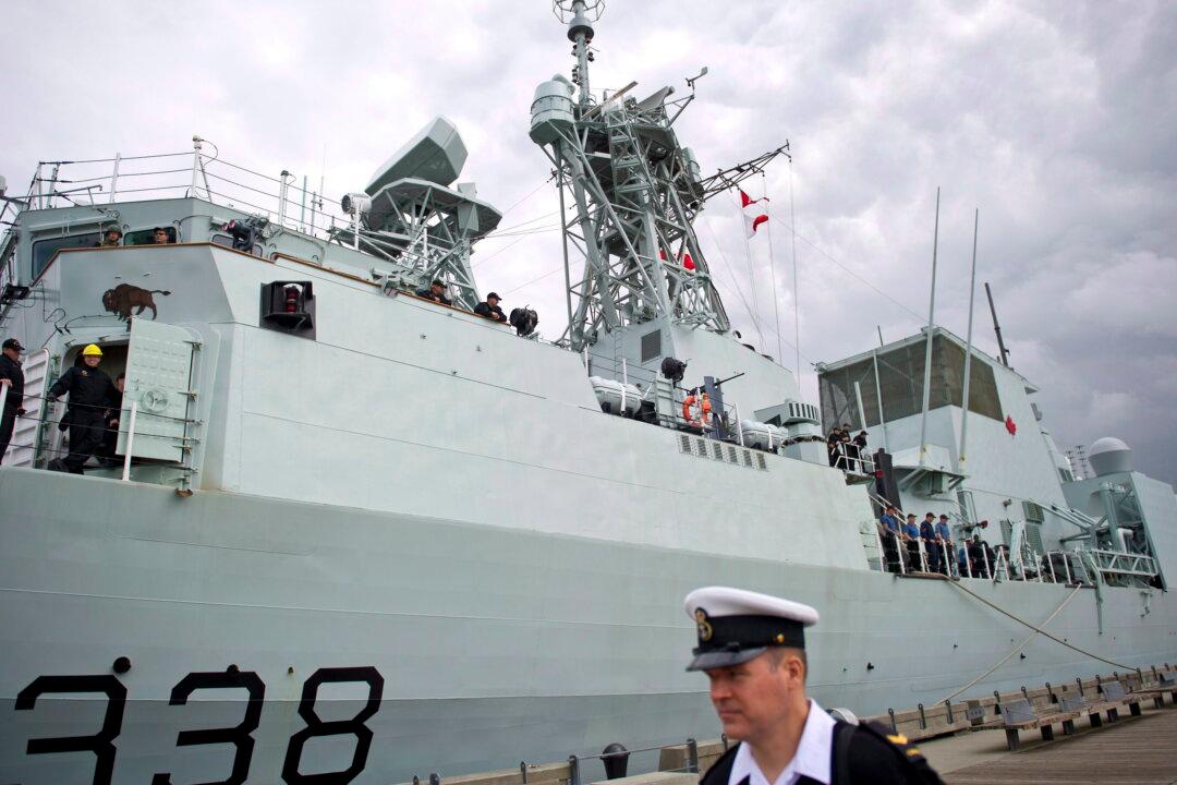 Canadian Armed Forces Sailor Missing From Ship, Believed to Have Fallen Overboard