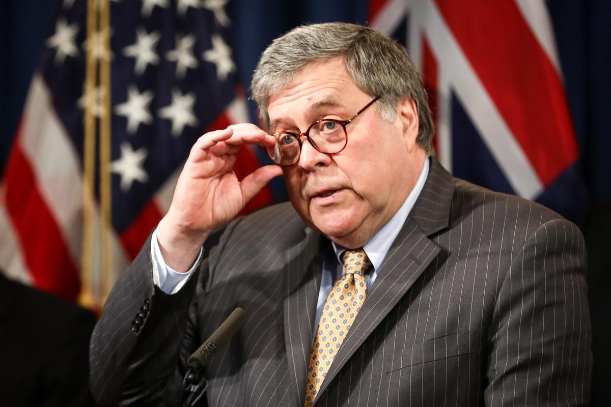 Barr Says He Has No Plans to Appoint Special Counsel in Hunter Biden Probe