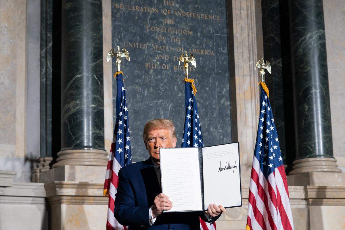 Trump Appoints Members to 1776 Commission on Patriotic Education