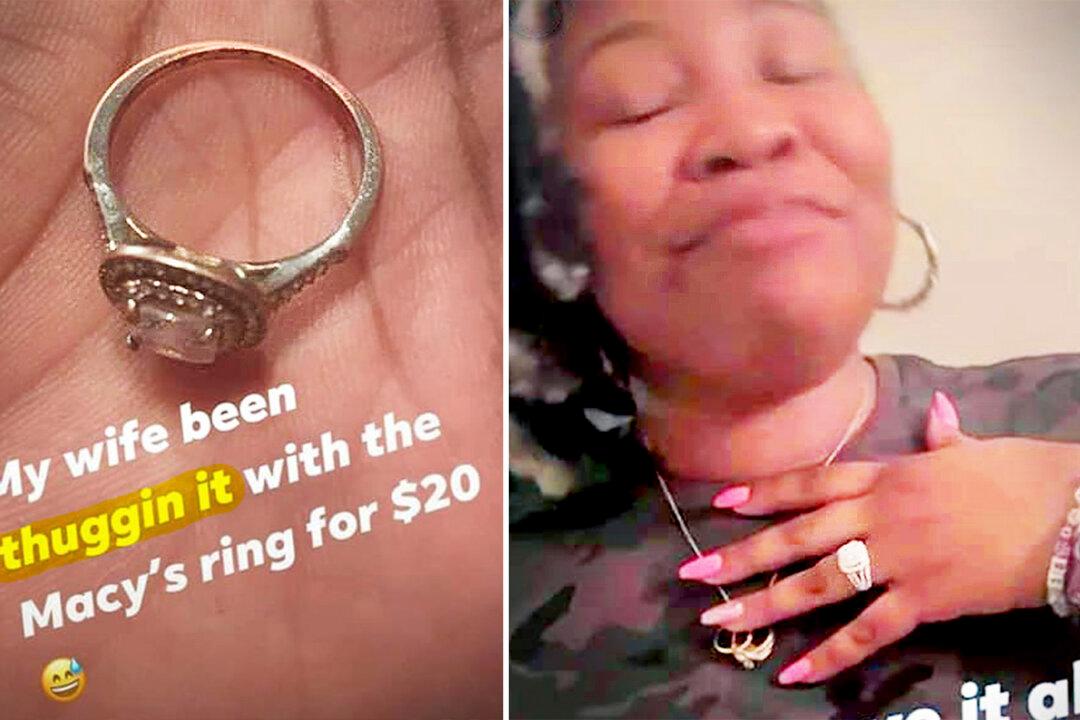 Husband Replaces $20 Wedding Ring From Macy’s With Ring of Her Dreams 13 Years Later