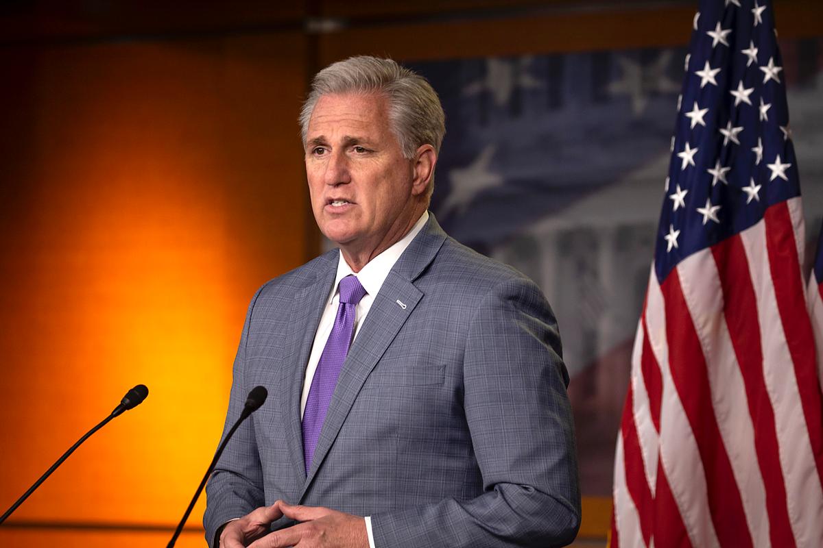 ‘The Swamp Is Back,’ McCarthy Says of $1.9 Trillion Relief Bill’s Passage