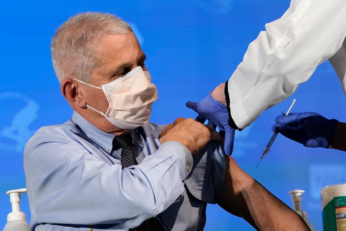 Fauci Says Vaccine Rollout Disappointingly Slow Because States and Counties Lack Resources