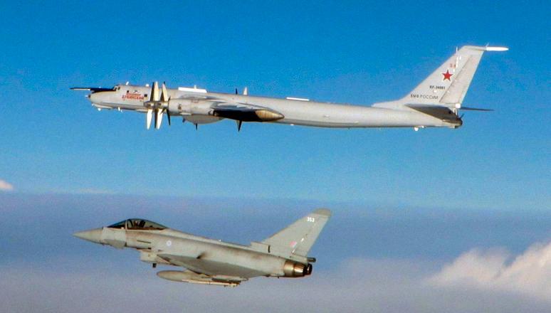 NATO Jets Intercepted Russian Military Flights 350 Times in 2020