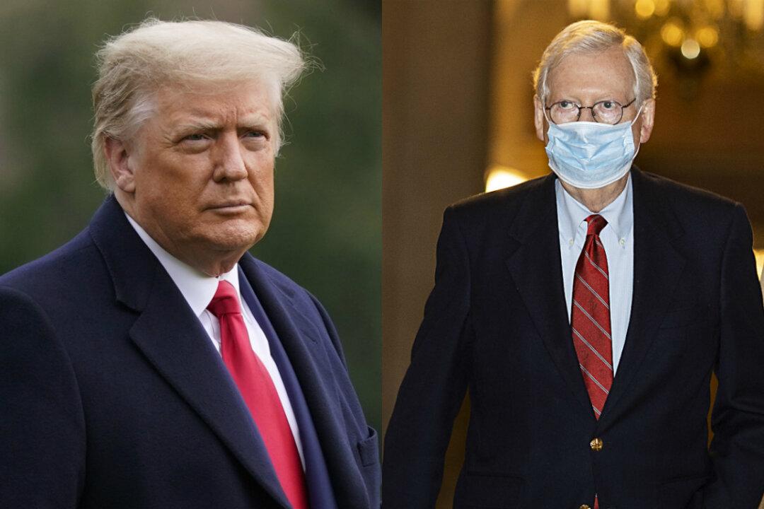 McConnell Calls on Republicans to Override Trump’s Veto of Defense Bill