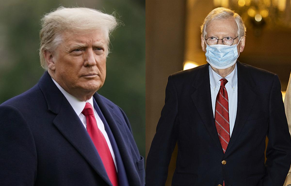 McConnell Calls on Republicans to Override Trump’s Veto of Defense Bill