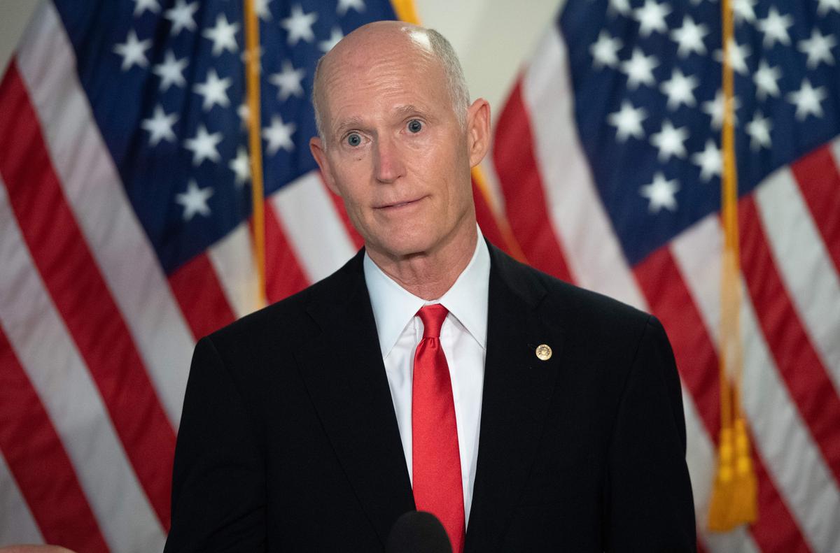 Sen. Scott Introduces Bill to Ban ‘Vaccine Passports’ for Domestic Flights