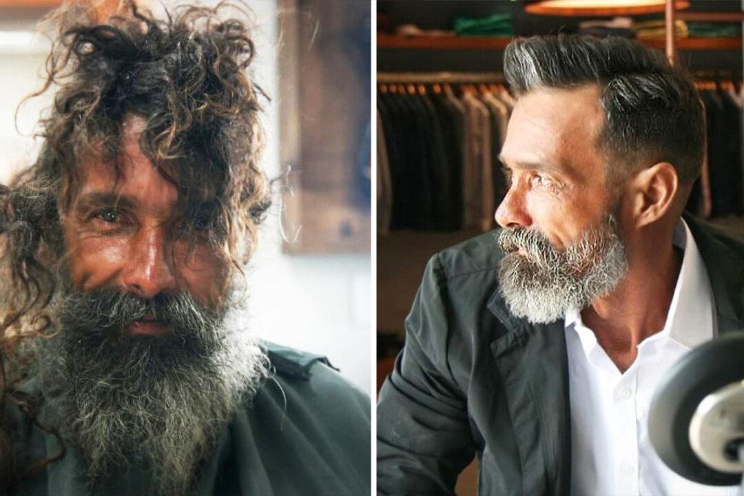 Barber Gives Homeless Man a Complete Makeover, His New Look Reunites Him With Family