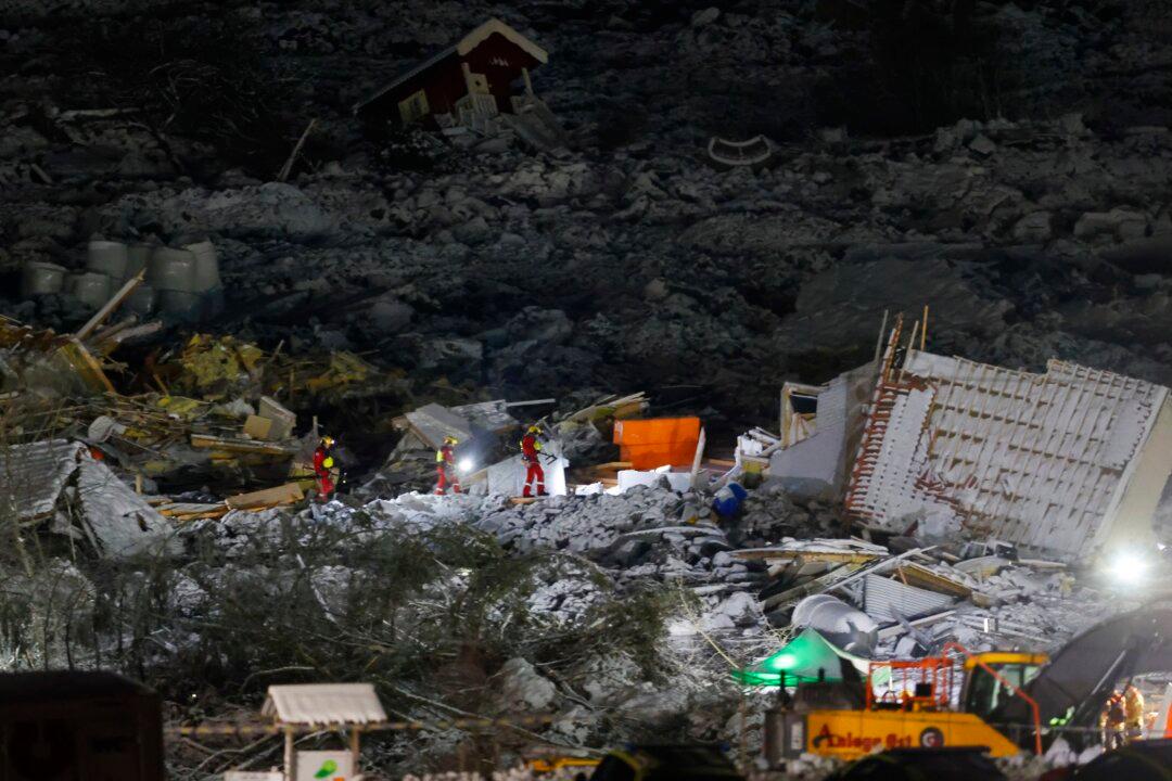 Hope Fades in Norway Landslide That Left 7 Dead; 3 Missing