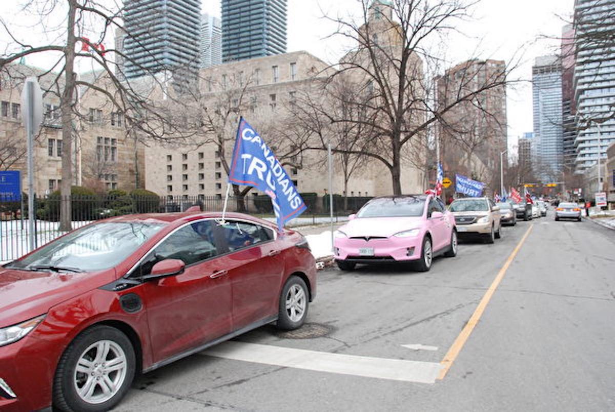 Trump Supporters Hold Rallies in Different Parts of Canada