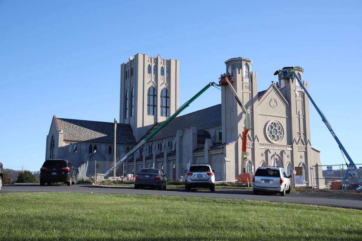 The New Christ the King Chapel at Christendom College