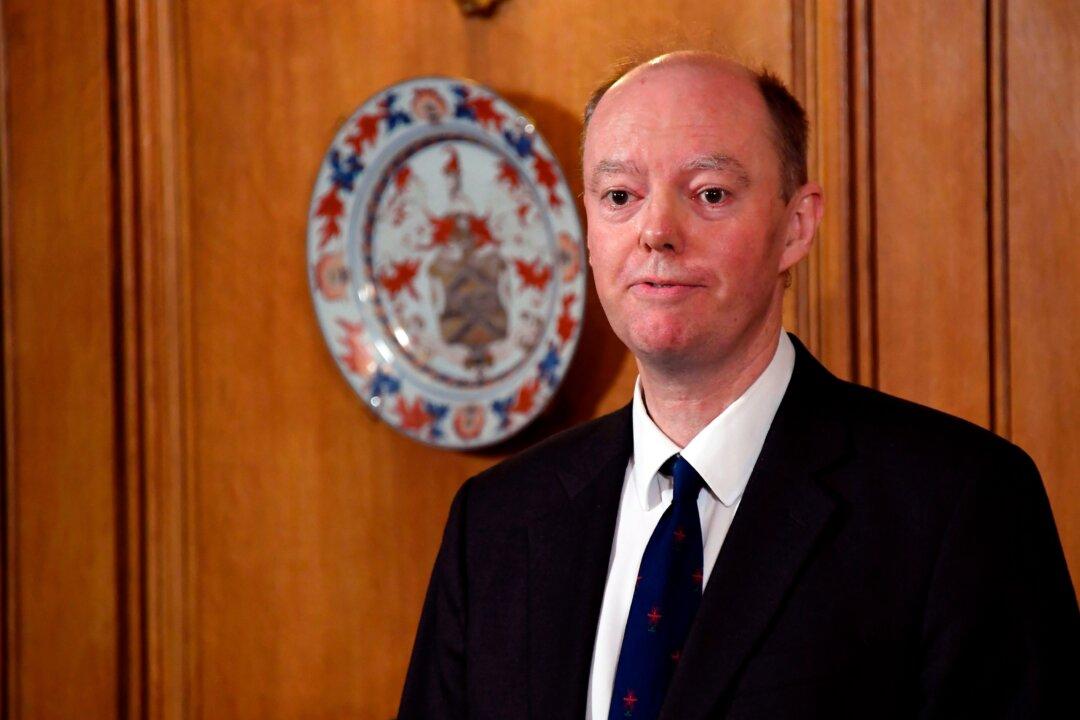 UK Hospitals in ‘Most Dangerous Situation’ in Living Memory, Chief Medical Officer Says