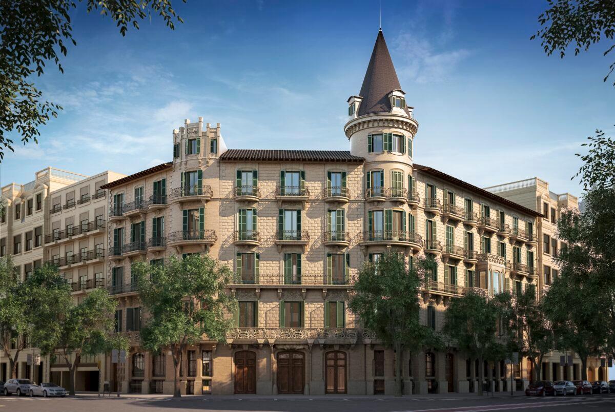 In the heart of the Eixample district of Barcelona, Spain, sits the century-old architectural masterpiece Casa Burés. (Jordi Folch and Jose Hevia)