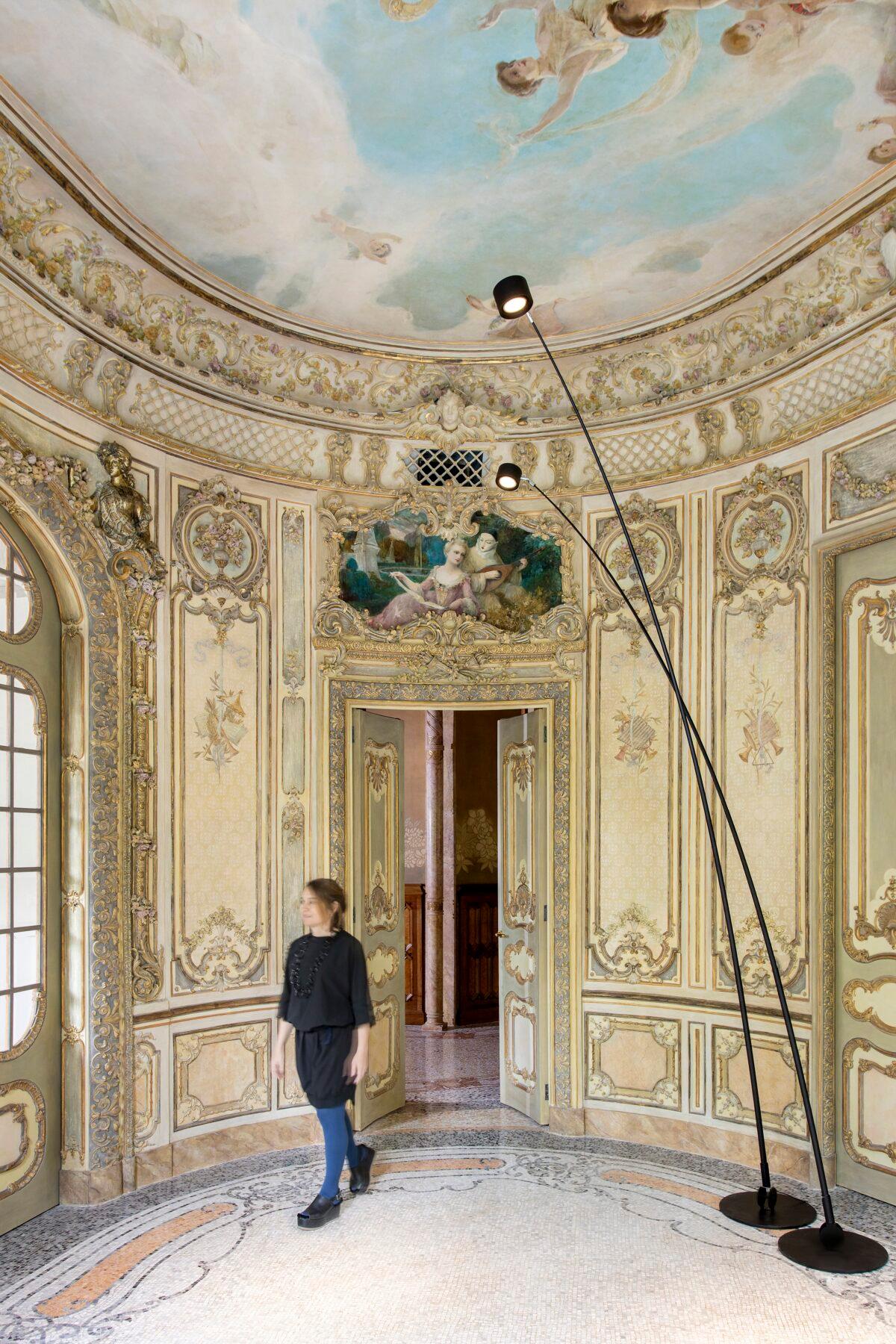 From the delicate carvings on the doors to the vivid characters living in the ceiling paintings, each detail has been painstakingly restored. (Jordi Folch and Jose Hevia)
