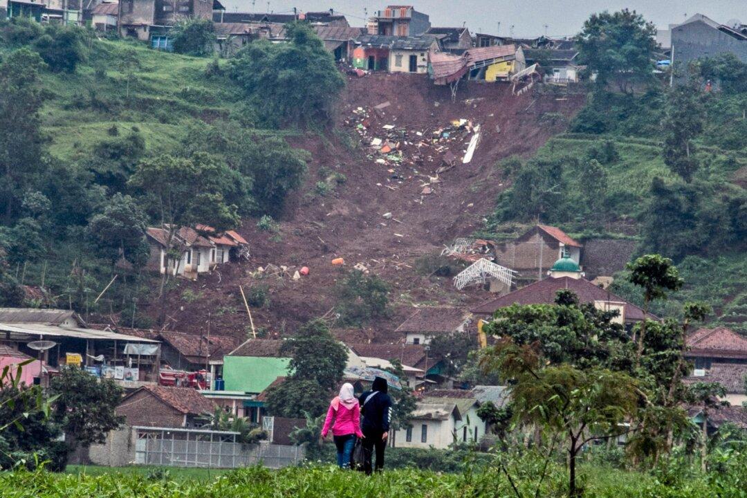 26 Missing, at Least 13 Dead in Indonesia Landslides