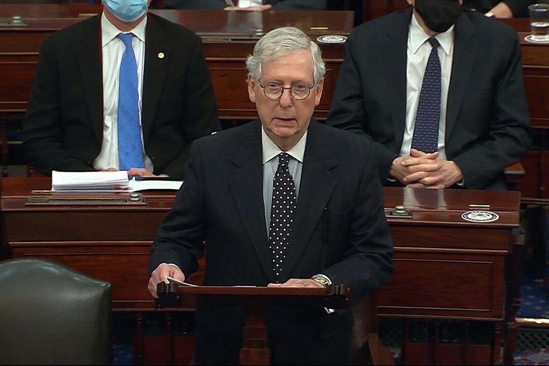 McConnell Says He Hasn’t Decided on Whether to Convict Trump