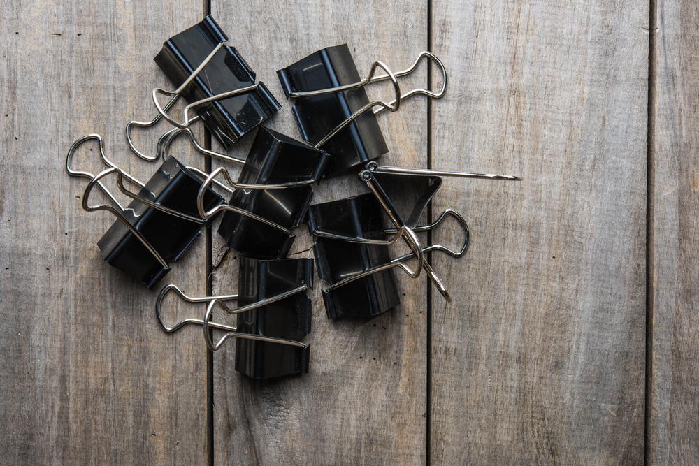 Binder Clips Useful To Organize the Home