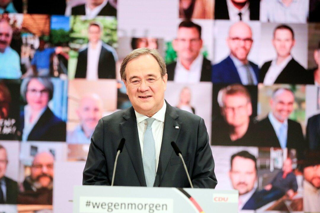 Centrist Laschet Picked to Lead Merkel’s Divided CDU Party