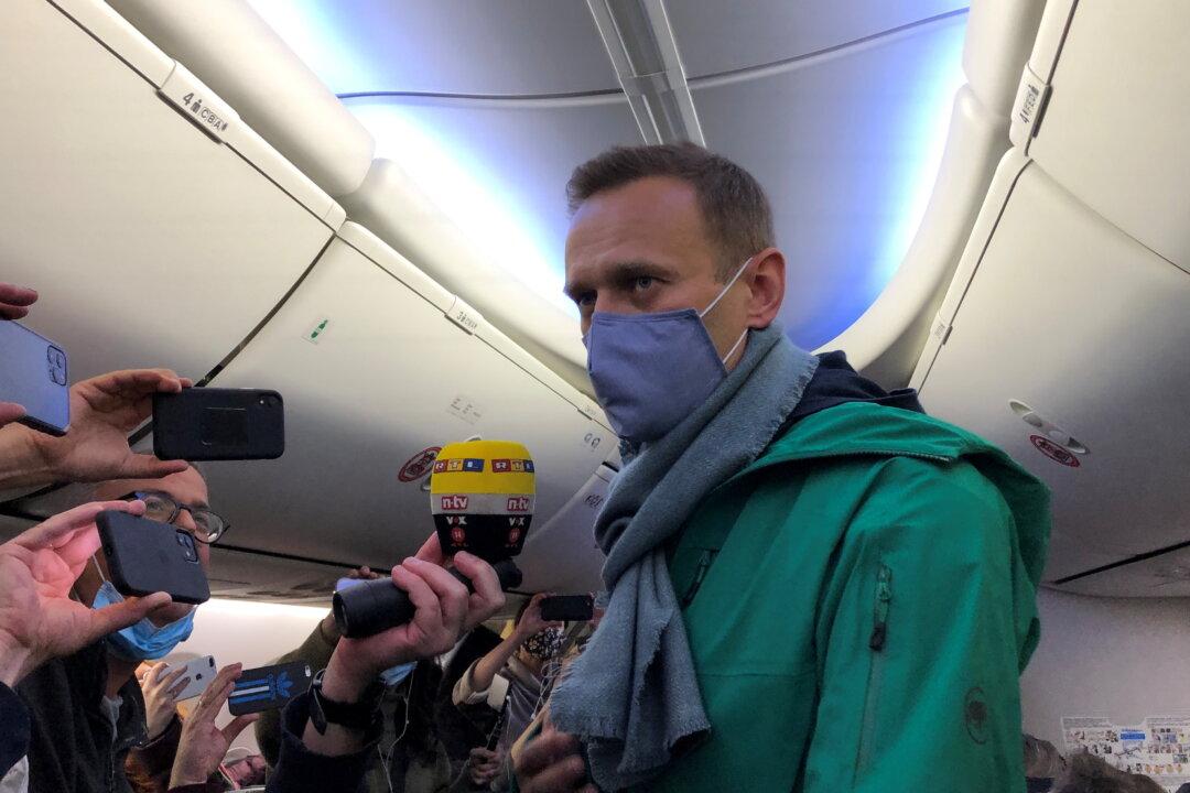 UK Demands Release of Putin Critic Alexei Navalny