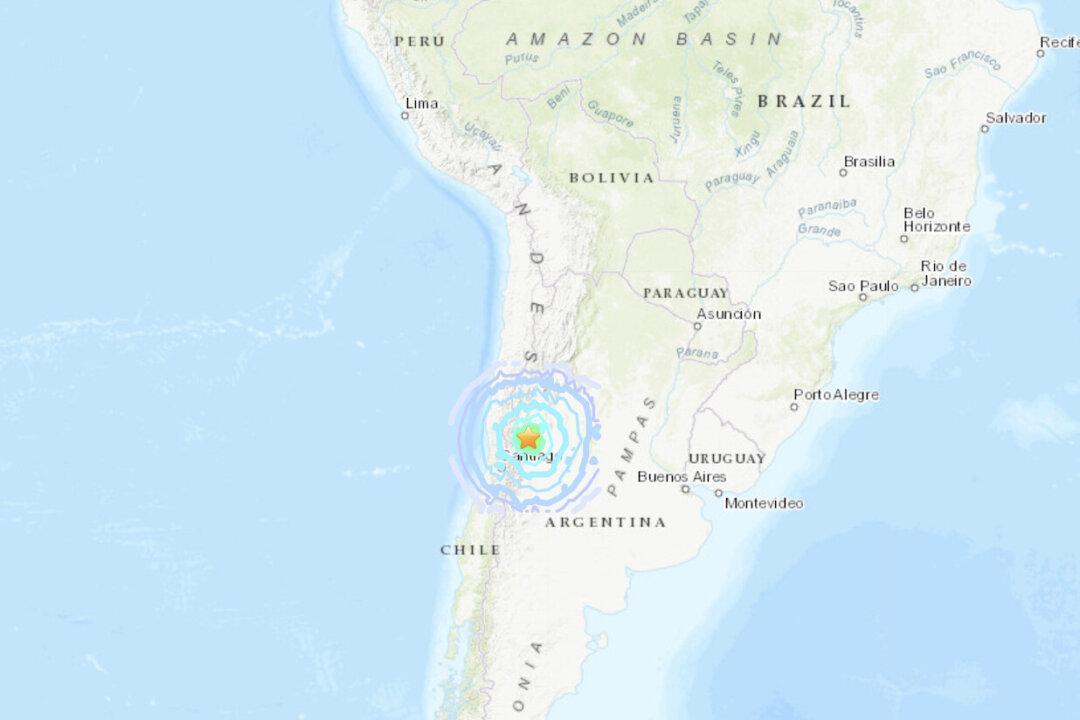 Magnitude 6.4 Earthquake Strikes Northwestern Argentina: USGS