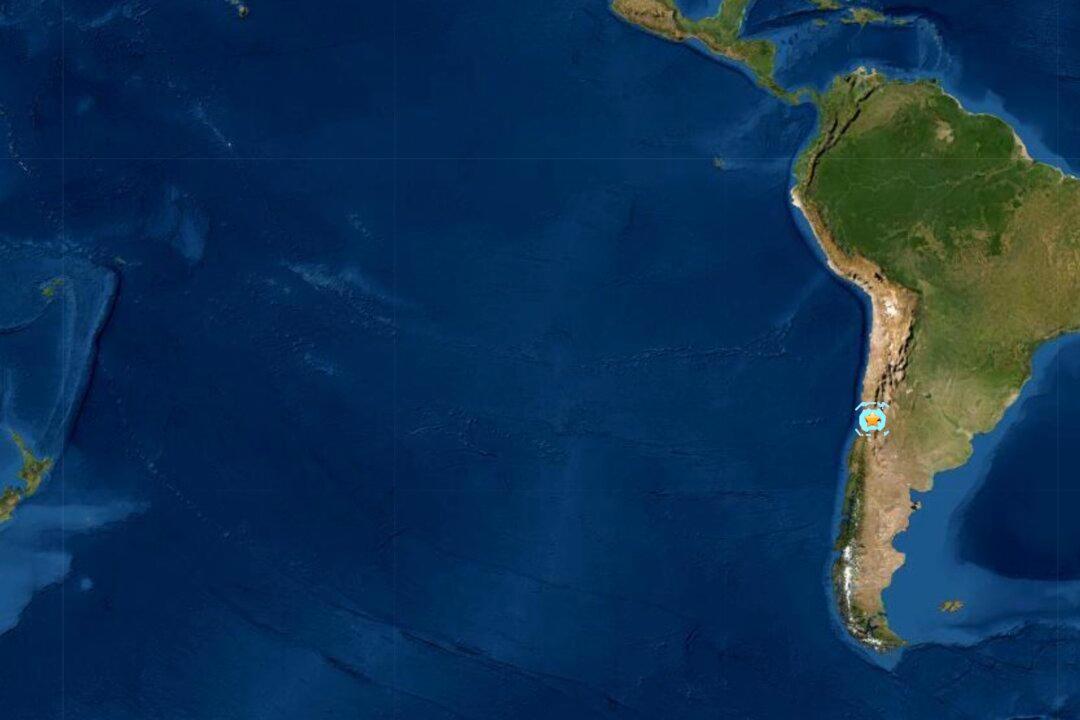 Magnitude 5.8 Earthquake Hits Chile-Argentina Border Region