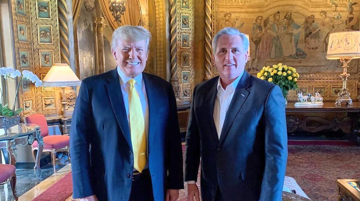 Trump Reveals Stance on GOP Leader Kevin McCarthy’s Reelection Bid