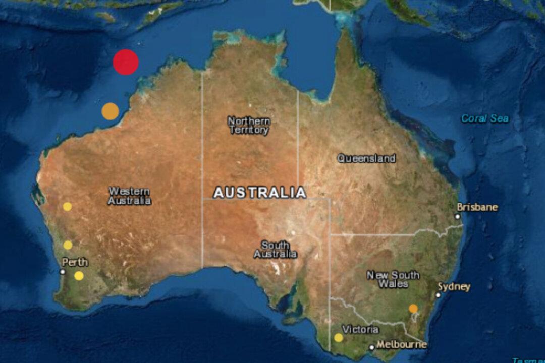 Magnitude 5.5 Quake Hits Australia’s Northwest