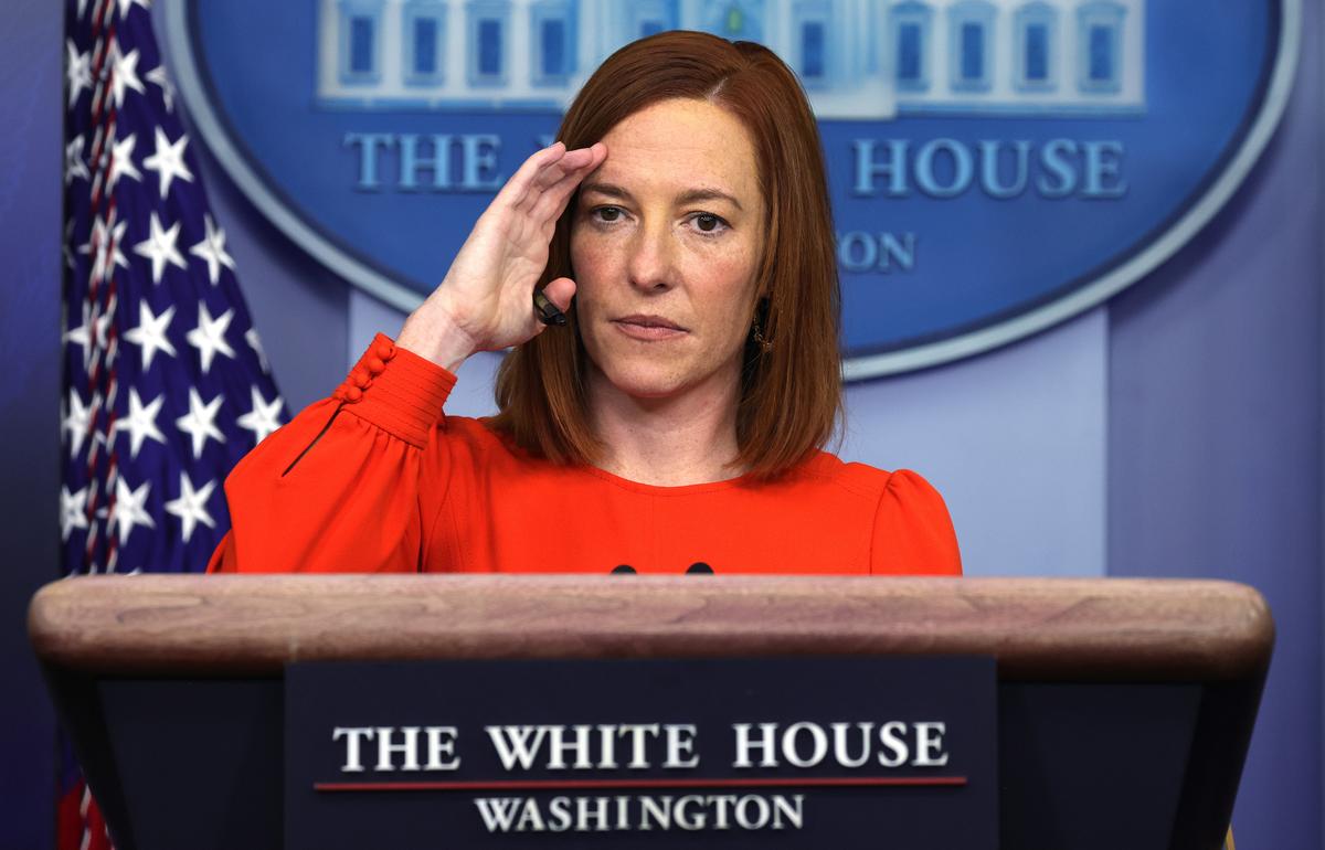 White House Press Secretary Jen Psaki Reaffirms Stimulus Checks Will Be $1,400