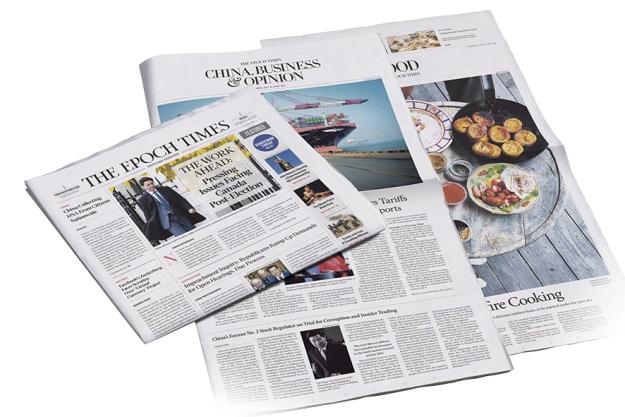 On Censorious Posties Refusing to Deliver Epoch Times Sample Paper