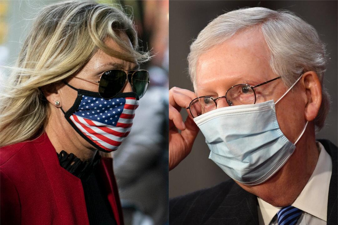 Greene, McConnell Clash as First-Term Lawmaker Plans Trump Meeting