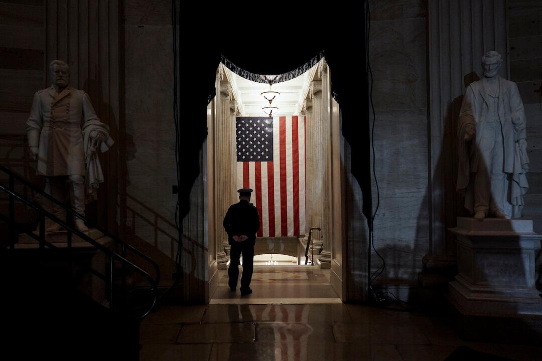 Capitol Police Officer Brian Sicknick Lies in Honor in Rotunda