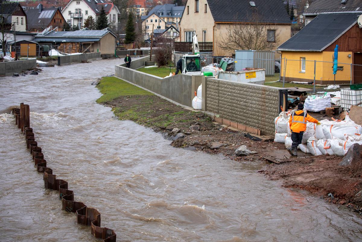 Snow Melt, Rain Causing Widespread Flooding in Germany