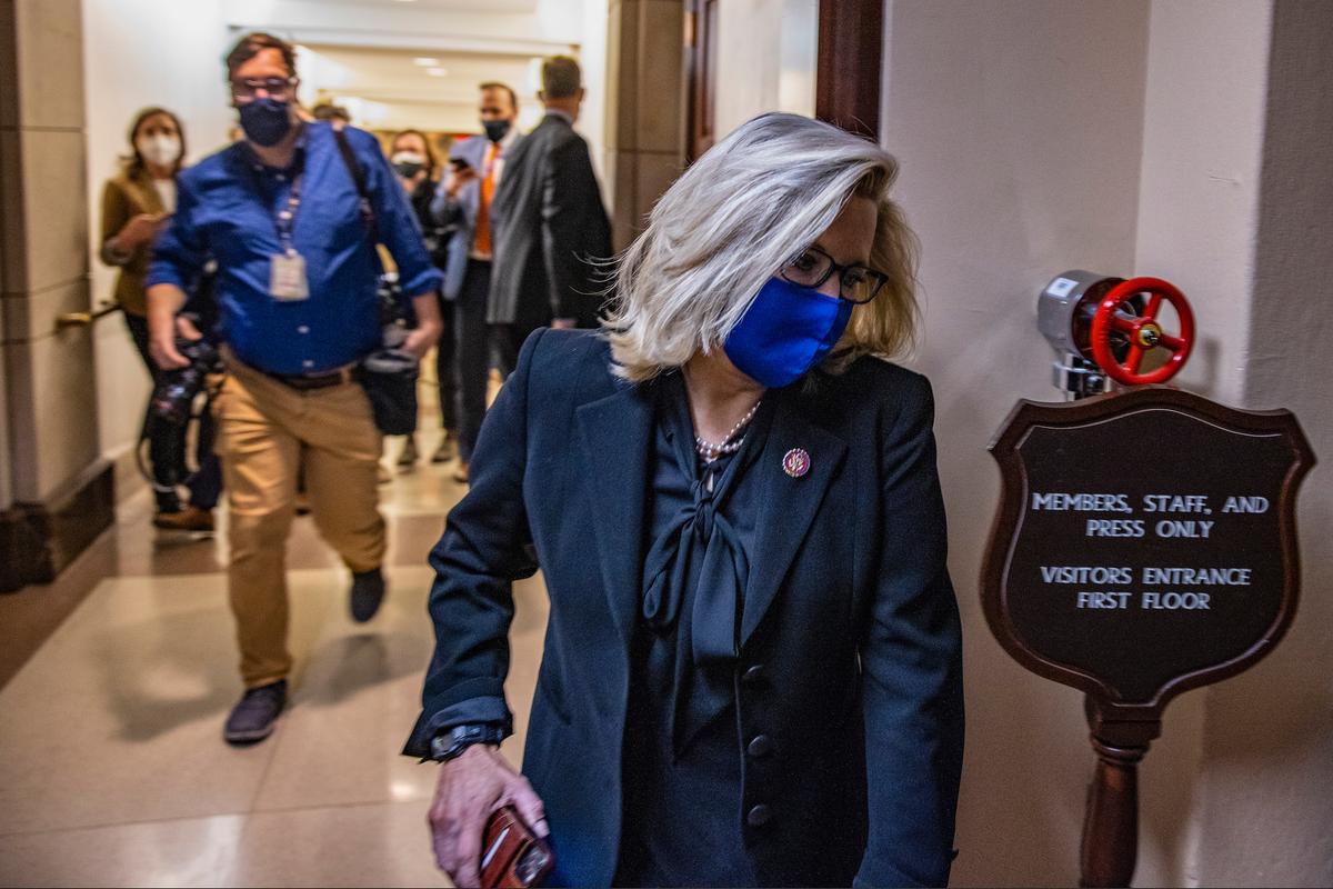House Republicans Vote to Keep Liz Cheney in Power