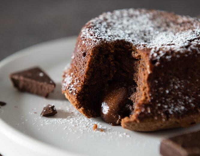 Molten Chocolate Cakes for Your Sweetheart
